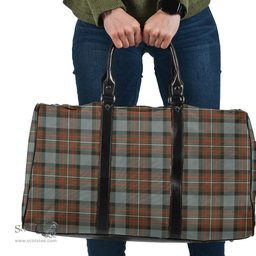 Scottish Fergusson Weathered Clan Tartan Travel Bag - Classic Scottish Plaid Tartan Plaid