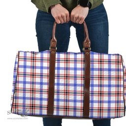 Scottish Boswell Modern Clan Tartan Travel Bag - Classic Scottish Plaid Tartan Plaid