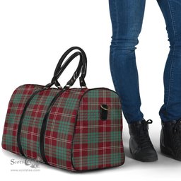 Scottish Crawford Modern Clan Tartan Travel Bag - Classic Scottish Plaid Tartan Plaid