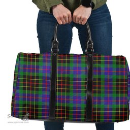 Scottish Brodie Hunting Modern Clan Tartan Travel Bag - Classic Scottish Plaid Tartan Plaid