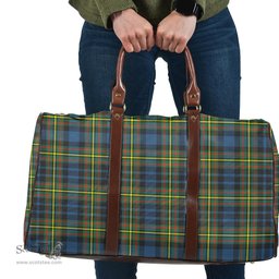 Scottish MacLellan Ancient Clan Tartan Travel Bag - Classic Scottish Plaid Tartan Plaid