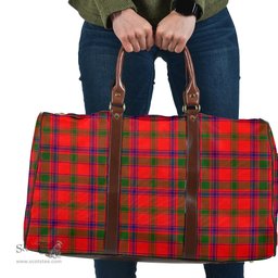 Scottish MacColl Modern Clan Tartan Travel Bag - Classic Scottish Plaid Tartan Plaid