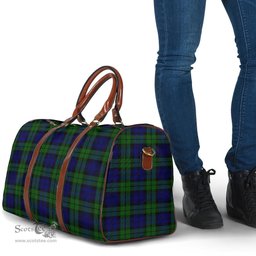 Scottish Campbell Modern Clan Tartan Travel Bag - Classic Scottish Plaid Tartan Plaid