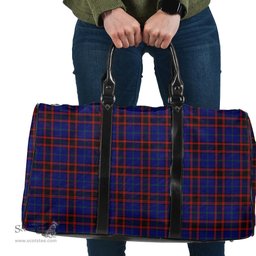 Scottish Home Modern Clan Tartan Travel Bag - Classic Scottish Plaid Tartan Plaid