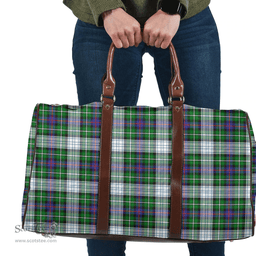 Scottish MacKenzie Dress Modern Clan Tartan Travel Bag - Classic Scottish Plaid Tartan Plaid