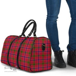 Scottish MacRae Modern Clan Tartan Travel Bag - Classic Scottish Plaid Tartan Plaid