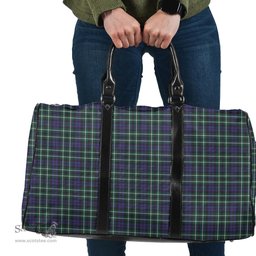 Scottish Graham of Montrose Modern Clan Tartan Travel Bag - Classic Scottish Plaid Tartan Plaid