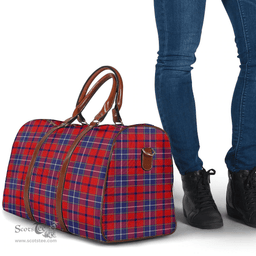 Scottish Wishart Dress Clan Tartan Travel Bag - Classic Scottish Plaid Tartan Plaid