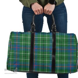 Scottish Duncan Ancient Clan Tartan Travel Bag - Classic Scottish Plaid Tartan Plaid