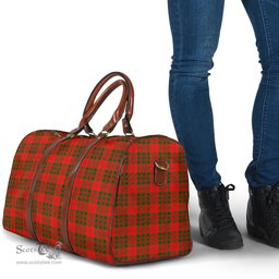 Scottish Livingstone Modern Clan Tartan Travel Bag - Classic Scottish Plaid Tartan Plaid