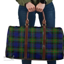 Scottish Gunn Modern Clan Tartan Travel Bag - Classic Scottish Plaid Tartan Plaid