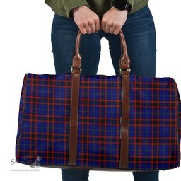 Scottish Home Modern Clan Tartan Travel Bag - Classic Scottish Plaid Tartan Plaid