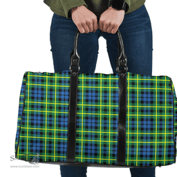 Scottish Campbell of Breadalbane Ancient Clan Tartan Travel Bag - Classic Scottish Plaid Tartan Plaid