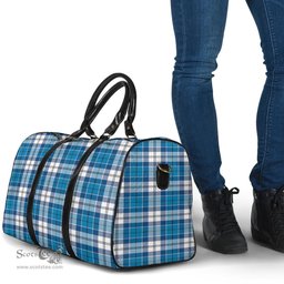 Scottish Roberton Clan Tartan Travel Bag - Classic Scottish Plaid Tartan Plaid