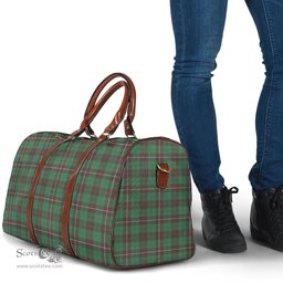 Scottish MacKinnon Hunting Ancient Clan Tartan Travel Bag - Classic Scottish Plaid Tartan Plaid