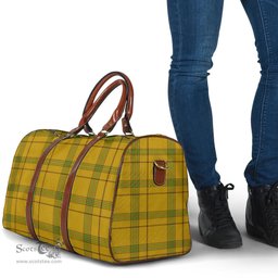 Scottish Houston Clan Tartan Travel Bag - Classic Scottish Plaid Tartan Plaid