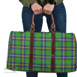 Scottish New Mexico Clan Tartan Travel Bag - Classic Scottish Plaid Tartan Plaid