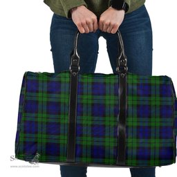 Scottish Campbell Modern Clan Tartan Travel Bag - Classic Scottish Plaid Tartan Plaid