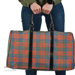 Scottish Robertson Ancient Clan Tartan Travel Bag - Classic Scottish Plaid Tartan Plaid