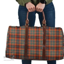 Scottish Innes Ancient Clan Tartan Travel Bag - Classic Scottish Plaid Tartan Plaid