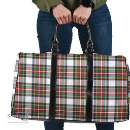 Scottish Stewart Dress Modern Clan Tartan Travel Bag - Classic Scottish Plaid Tartan Plaid