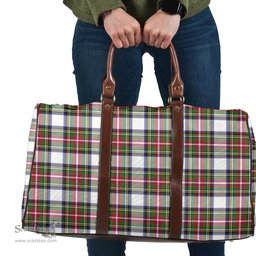 Scottish Stewart Dress Modern Clan Tartan Travel Bag - Classic Scottish Plaid Tartan Plaid