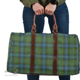 Scottish MacMillan Hunting Ancient Clan Tartan Travel Bag - Classic Scottish Plaid Tartan Plaid
