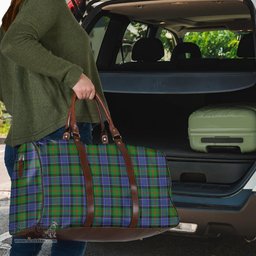 Scottish Paterson Clan Tartan Travel Bag - Classic Scottish Plaid Tartan Plaid