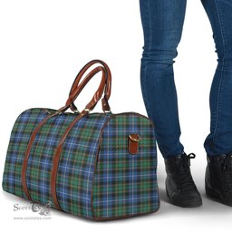 Scottish MacRae Hunting Ancient Clan Tartan Travel Bag - Classic Scottish Plaid Tartan Plaid