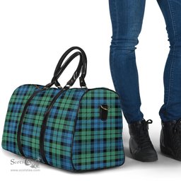 Scottish Campbell Ancient 01 Clan Tartan Travel Bag - Classic Scottish Plaid Tartan Plaid