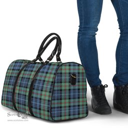Scottish MacKinlay Ancient Clan Tartan Travel Bag - Classic Scottish Plaid Tartan Plaid