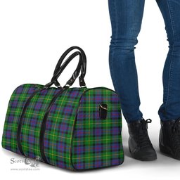 Scottish Tait Modern Clan Tartan Travel Bag - Classic Scottish Plaid Tartan Plaid
