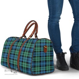 Scottish Campbell Ancient 01 Clan Tartan Travel Bag - Classic Scottish Plaid Tartan Plaid