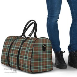 Scottish Thomson Hunting Modern Clan Tartan Travel Bag - Classic Scottish Plaid Tartan Plaid