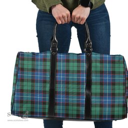 Scottish Hunter Ancient Clan Tartan Travel Bag - Classic Scottish Plaid Tartan Plaid
