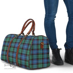 Scottish Hunter Ancient Clan Tartan Travel Bag - Classic Scottish Plaid Tartan Plaid