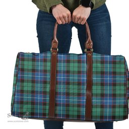 Scottish Hunter Ancient Clan Tartan Travel Bag - Classic Scottish Plaid Tartan Plaid