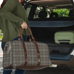 Scottish Outlander Fraser Clan Tartan Travel Bag - Classic Scottish Plaid Tartan Plaid