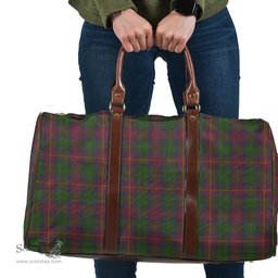 Scottish Cairns Clan Tartan Travel Bag - Classic Scottish Plaid Tartan Plaid
