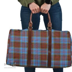 Scottish Anderson Modern Clan Tartan Travel Bag - Classic Scottish Plaid Tartan Plaid