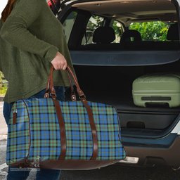Scottish MacLeod of Harris Ancient Clan Tartan Travel Bag - Classic Scottish Plaid Tartan Plaid