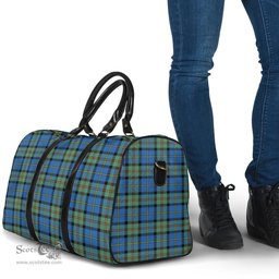 Scottish MacLeod of Harris Ancient Clan Tartan Travel Bag - Classic Scottish Plaid Tartan Plaid