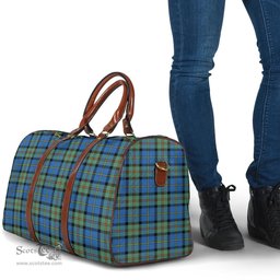 Scottish MacLeod of Harris Ancient Clan Tartan Travel Bag - Classic Scottish Plaid Tartan Plaid