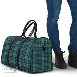 Scottish MacCallum Ancient Clan Tartan Travel Bag - Classic Scottish Plaid Tartan Plaid