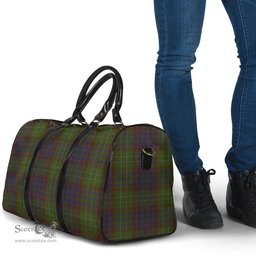 Scottish Cunningham Hunting Modern Clan Tartan Travel Bag - Classic Scottish Plaid Tartan Plaid