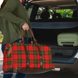 Scottish Dunbar Modern Clan Tartan Travel Bag - Classic Scottish Plaid Tartan Plaid