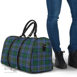 Scottish Cockburn Ancient Clan Tartan Travel Bag - Classic Scottish Plaid Tartan Plaid