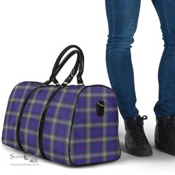 Scottish Kinnaird Clan Tartan Travel Bag - Classic Scottish Plaid Tartan Plaid