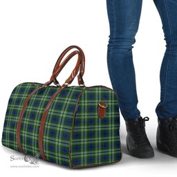 Scottish Tweedside District Clan Tartan Travel Bag - Classic Scottish Plaid Tartan Plaid