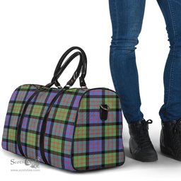 Scottish MacDonald Ancient Clan Tartan Travel Bag - Classic Scottish Plaid Tartan Plaid